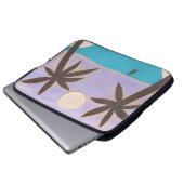 Computerschläfchen mit Palm Beach Szene Laptopschutzhülle (Vorne Knopf)