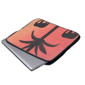 Computerschlauch mit Elefantendesign Laptopschutzhülle (Vorne Knopf)