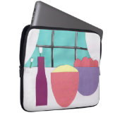 Computerschlauch mit Küchenecke Laptopschutzhülle (Vorne Rechts)