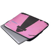 Computerschlauch mit Leuchtturmszene Laptopschutzhülle (Vorne Knopf)