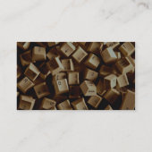 Computerschlüssel Visitenkarte (Rückseite)