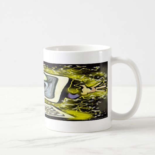 Computerschock Kaffeetasse (Rechts)