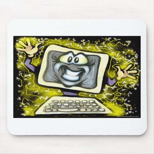 Computerschock Mousepad (Vorne)