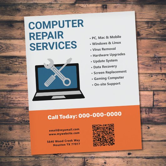 Computerservice Orange Flyer