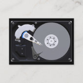 Computerservice-Visitenkarten Visitenkarte (Rückseite)