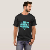 Computersicherheit und Phishing - Hacker-Cyber T-Shirt (Vorne ganz)