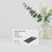 Computerspeicher-Visitenkarte Visitenkarte (Stehend Vorderseite)