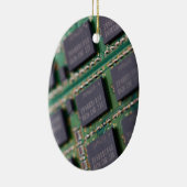 Computerspeicherchips Keramik Ornament (Rechts)