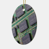 Computerspeicherchips Keramik Ornament (Links)