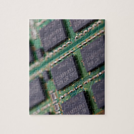 Computerspeicherchips Puzzle (Vertikal)