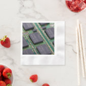 Computerspeicherchips Serviette (Beispiel)
