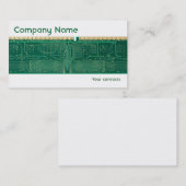 Computerspeicherplatte Visitenkarte (Vorne/Hinten)