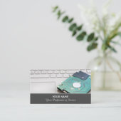 Computerspezialist und Spezialist für Computerrepa Visitenkarte (Stehend Vorderseite)