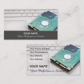 Computerspezialist und Spezialist für Computerrepa Visitenkarte (Vorne/Hinten)