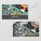 Computerspezialist und Spezialist für Computerrepa Visitenkarte (Vorne/Hinten)