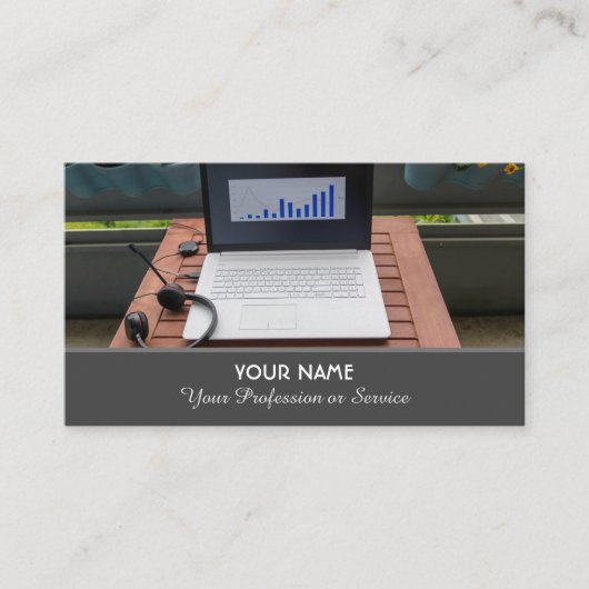 Computerspezialist und Spezialist für Computerrepa Visitenkarte (Vorderseite)