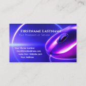 Computerspezialist und Spezialist für Computerrepa Visitenkarte (Rückseite)