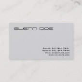 Computerspezialist - Visitenkarten Visitenkarte (Rückseite)