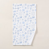 Computerspiel-Doodle-Thema Badhandtuch Set (Handtuch)