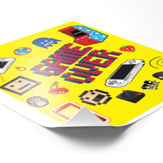 Computerspiel Fotodruck (Ecke)