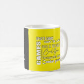 Computerspiel Kaffeetasse (VorderseiteRechts)