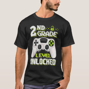 Computerspiel-Level freigeschaltet Game On 2. Klas T-Shirt