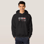 Computerspieler Videospielprogrammierer SQL Datenb Hoodie (Vorne ganz)
