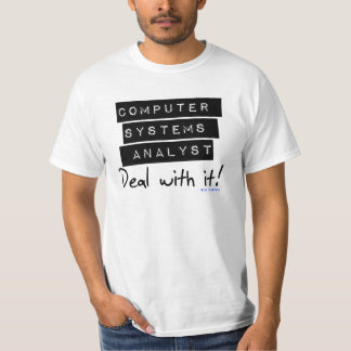 Computersystem-Analytiker-Fan-T-Shirt T-Shirt