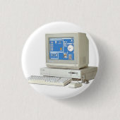 Computersystem der Amiga-Familie Button (Vorderseite)