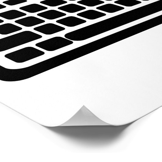 ComputerTastatur Poster (Ecke)