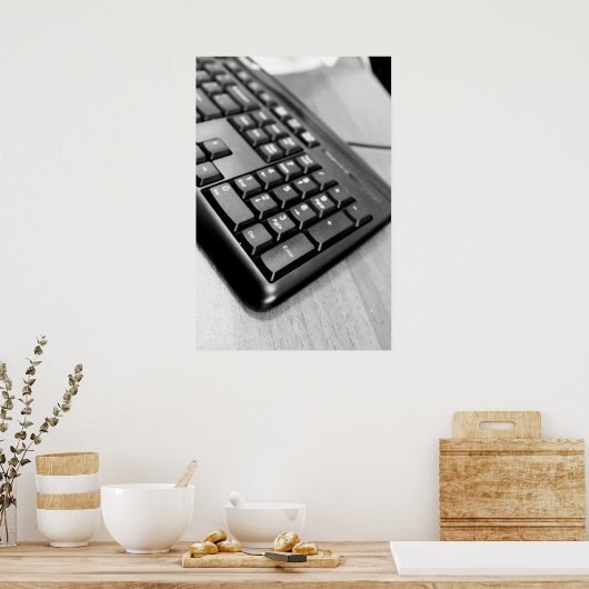 ComputerTastatur Poster (Küche)