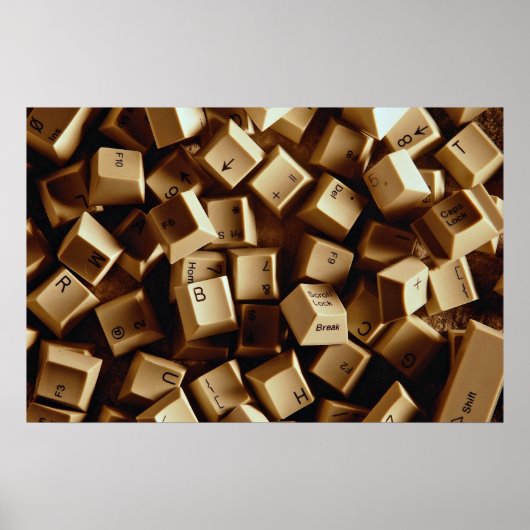 Computertasten Poster (Vorne)