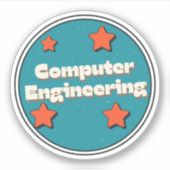 Computertechnik Aufkleber (Vorderseite)