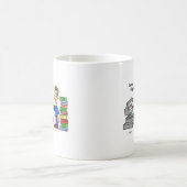 Computertechniker-Cartoon Kaffeetasse (Mittel)