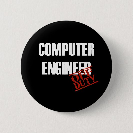 COMPUTERTECHNIKER-DUNKELHEIT BUTTON (Vorderseite)