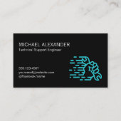 Computertechniker | Handschlüssel Visitenkarte (Vorderseite)