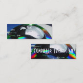 Computertechniker I Visitenkarte (Vorne/Hinten)