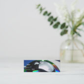 Computertechniker I Visitenkarte (Stehend Vorderseite)