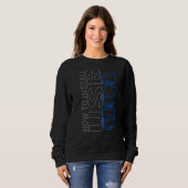 Computertechniker Installieren des USB-Programmier Sweatshirt (Vorne ganz)