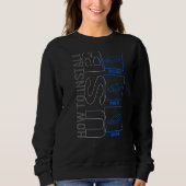 Computertechniker Installieren des USB-Programmier Sweatshirt (Vorderseite)