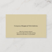 Computertechniker-Programmkarte Visitenkarte (Rückseite)