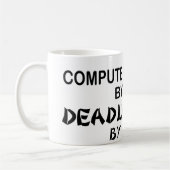 Computertechniker tödliches Ninja Kaffeetasse (Links)