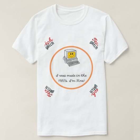 Computertechnisches Problem T-Shirt (Design vorne)