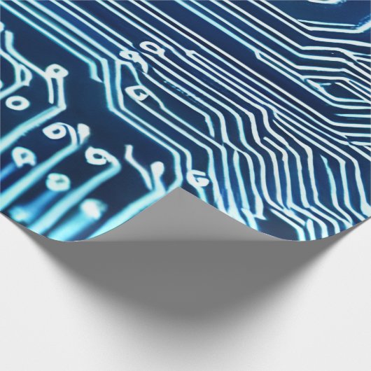 Computertechnologie Geschenkpapier (Ecke)