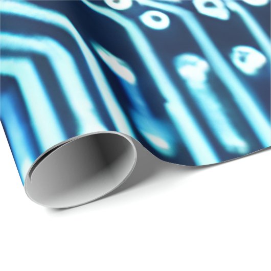 Computertechnologie Geschenkpapier (Rolleneckpunkt)