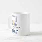 Computertechnologie-Scherz-Tasse Kaffeetasse (Vorderseite Links)
