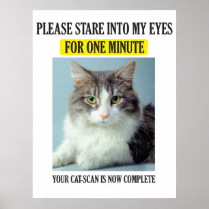 Computertomographie-Plakat Poster