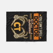 Computertomographie Röntgen Sie können Doktor nich Fleecedecke (Vorderseite (Horizontal))