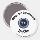 Computerverbindungen SpyCam Magnet (Vorderseite/Rückseite)