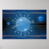 Computervirus Poster (Vorne)